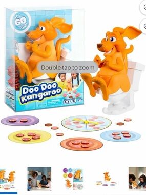 Doo Doo Kangaroo Game by Moose Games, designed for 2-4 players aged 3+